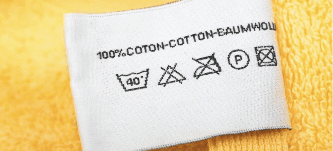 Fabric care label